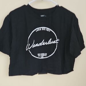 Lana Del Rey Crop TEE